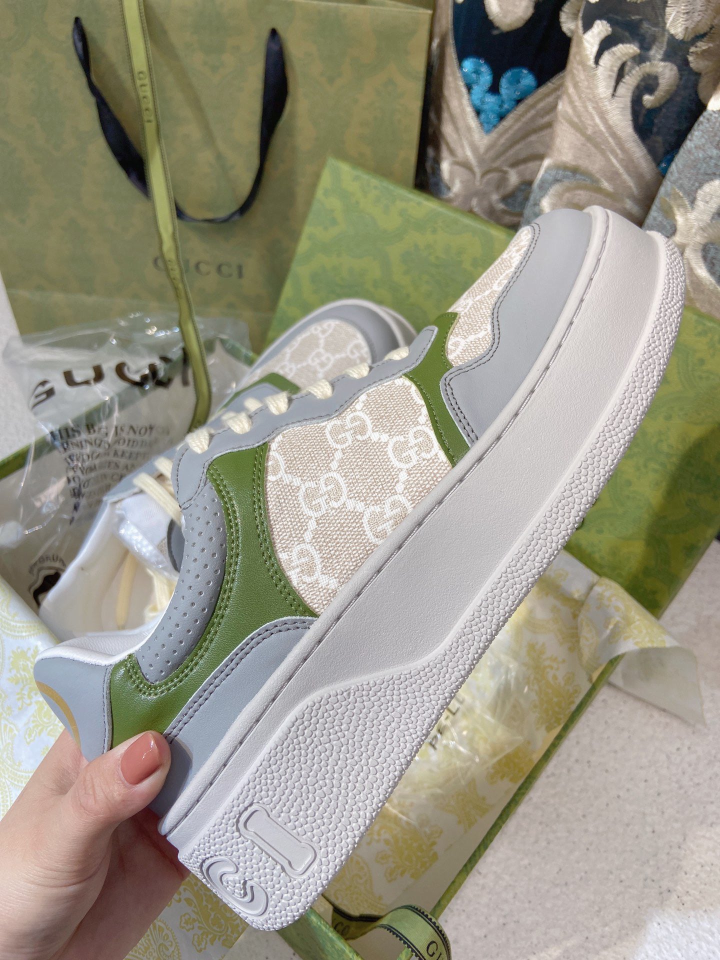 Gucci Chunky B Sneakers