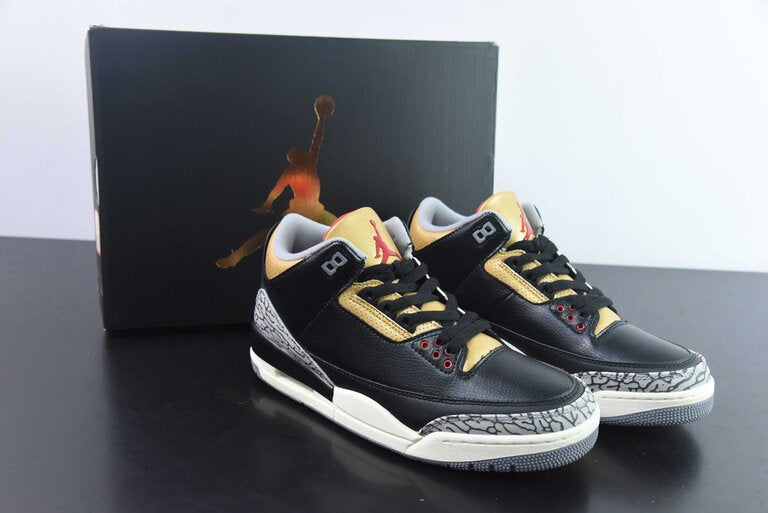 Air Jordan 3 Retro “Black Gold” AJ3