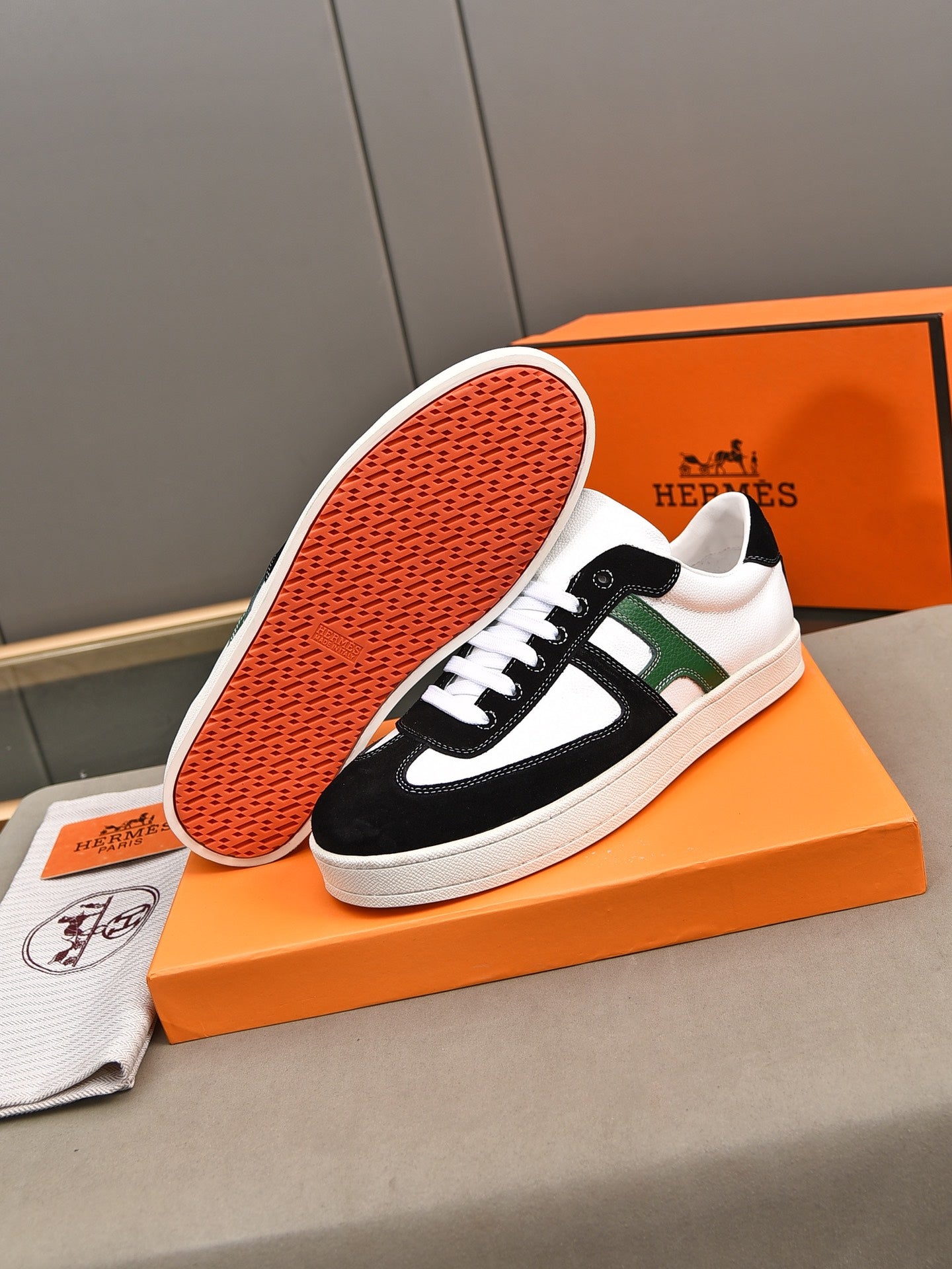Hermes Boomerang Sneakers