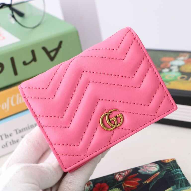 Gucci GG Marmont Card Case Wallet
