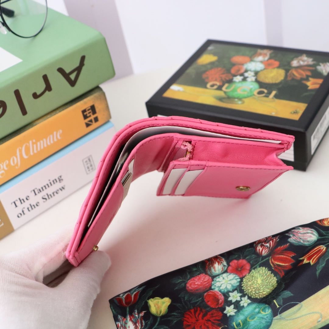 Gucci GG Marmont Card Case Wallet