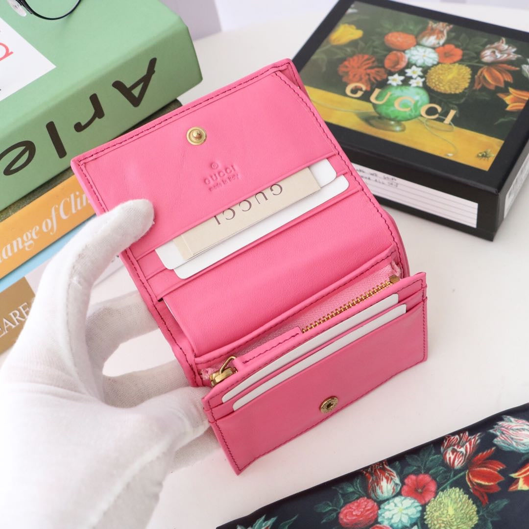 Gucci GG Marmont Card Case Wallet