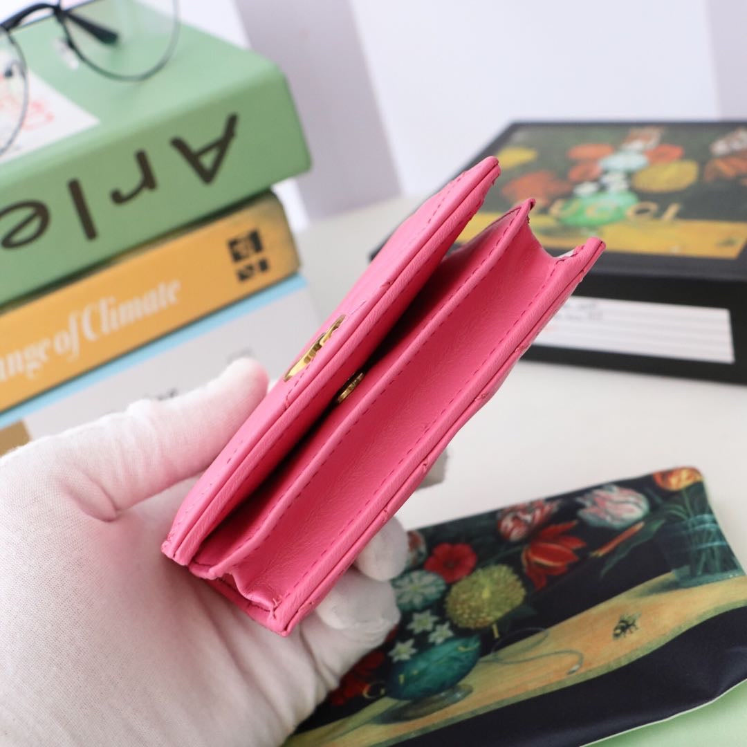 Gucci GG Marmont Card Case Wallet