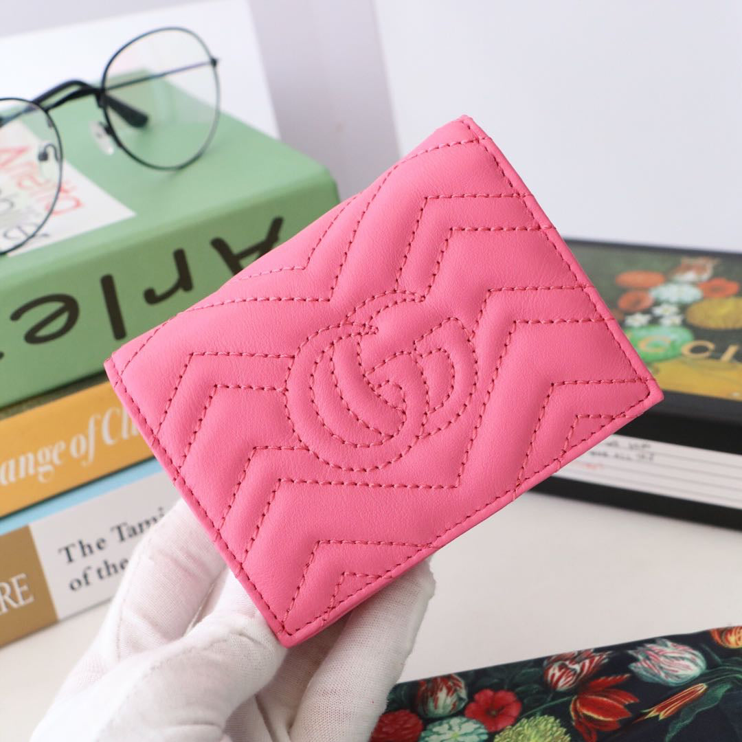 Gucci GG Marmont Card Case Wallet