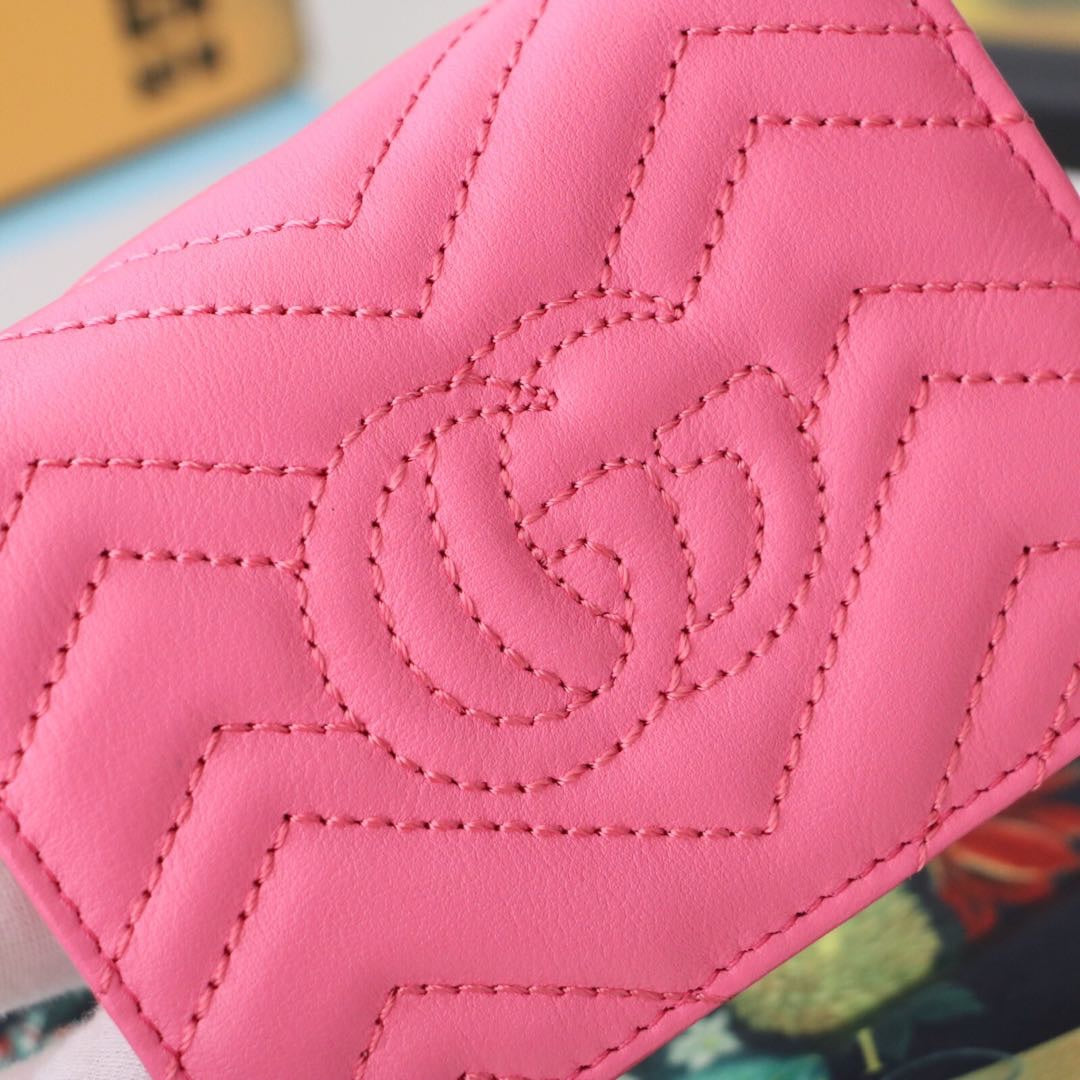 Gucci GG Marmont Card Case Wallet