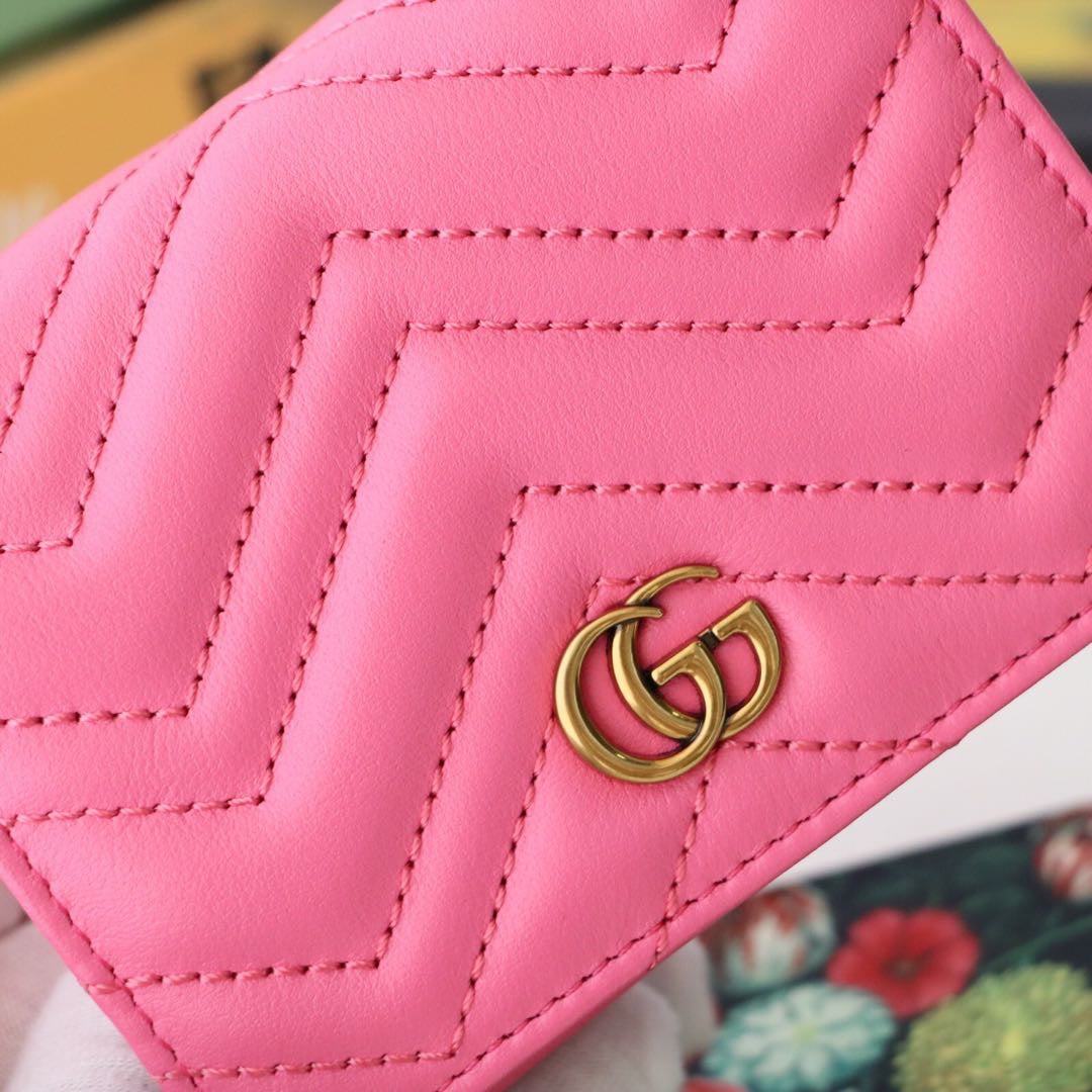 Gucci GG Marmont Card Case Wallet