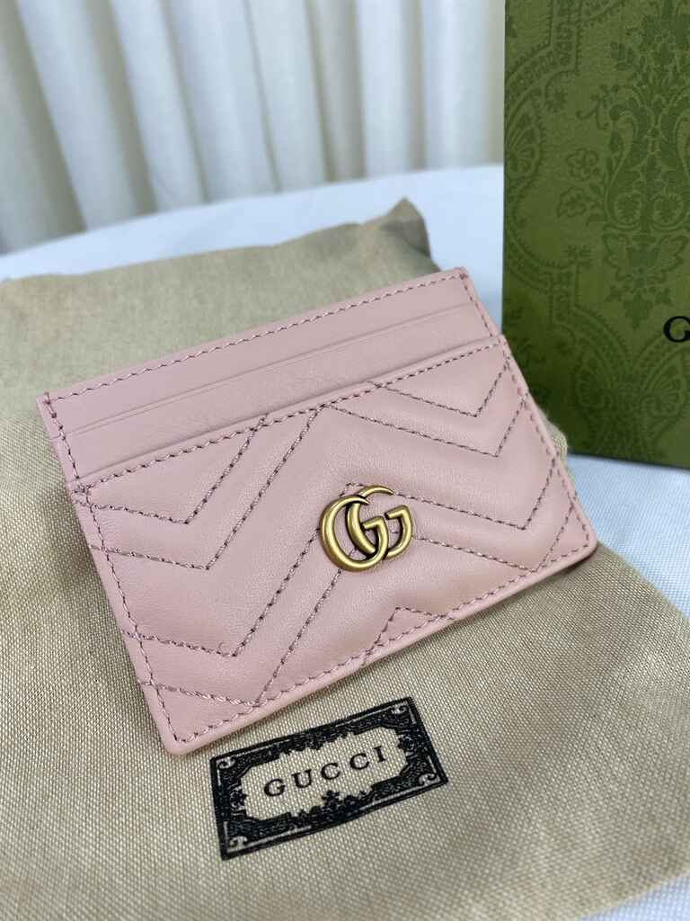 Gucci GG Marmont Matelassé Card