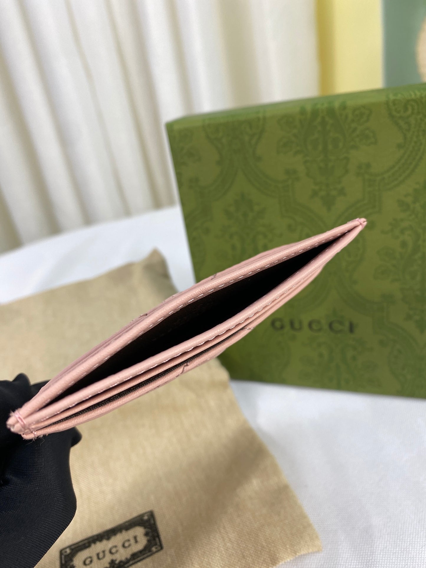 Gucci GG Marmont Matelassé Card