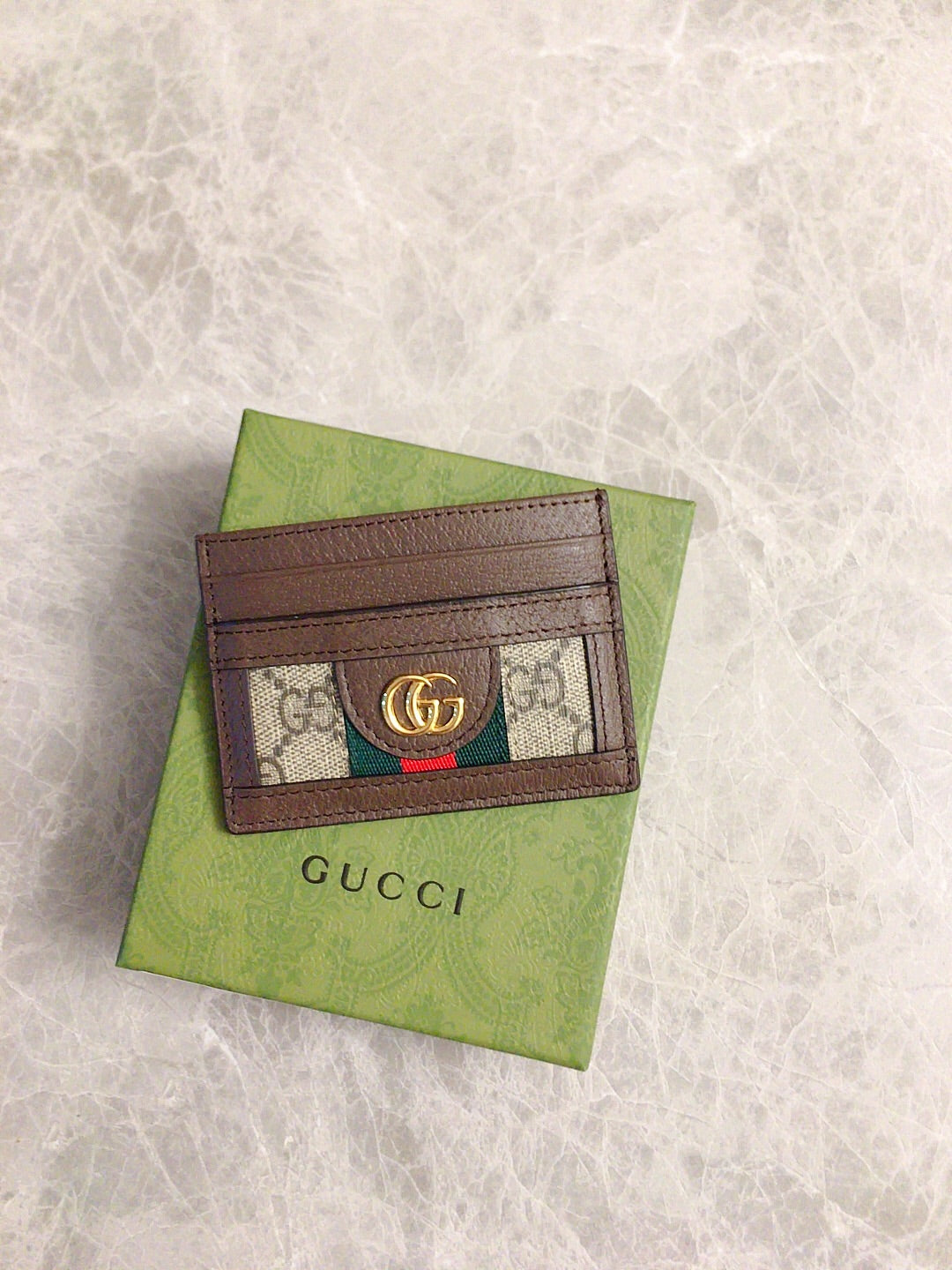 Gucci Ophidia GG Card Case Wallet