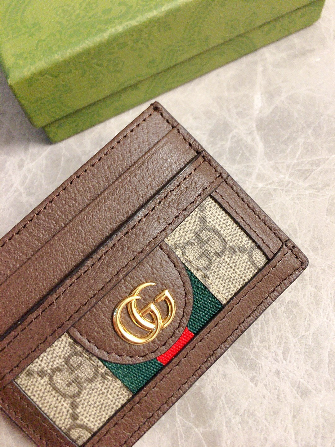 Gucci Ophidia GG Card Case Wallet