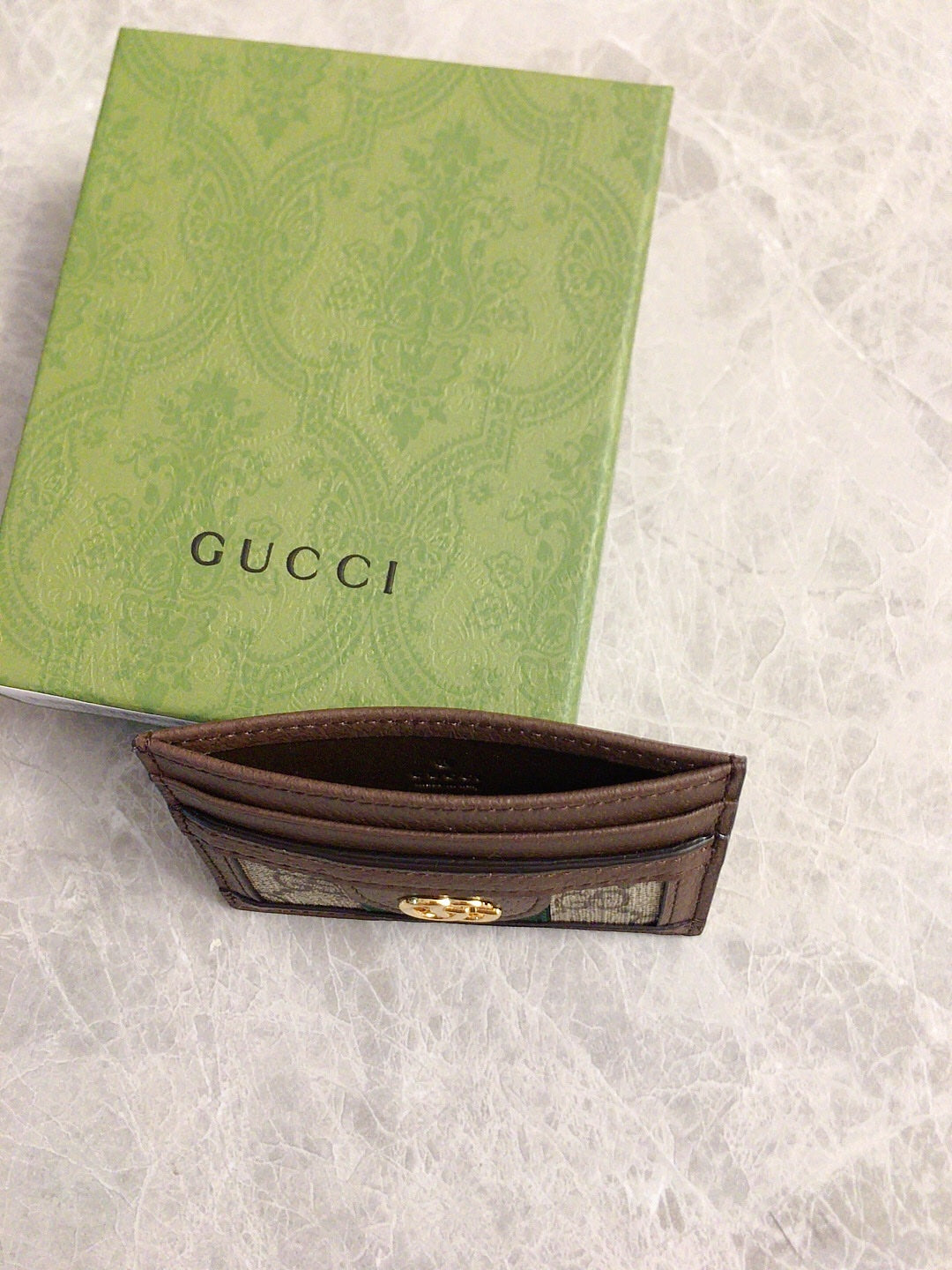 Gucci Ophidia GG Card Case Wallet