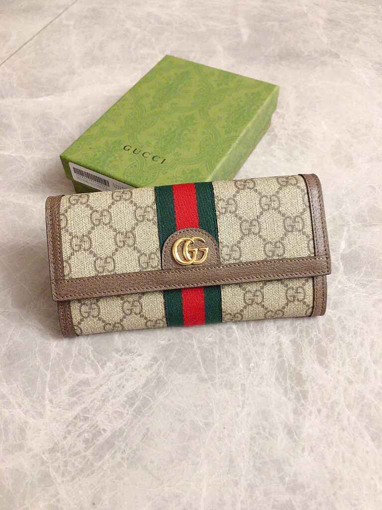 Gucci Ophidia GG Continental Wallet