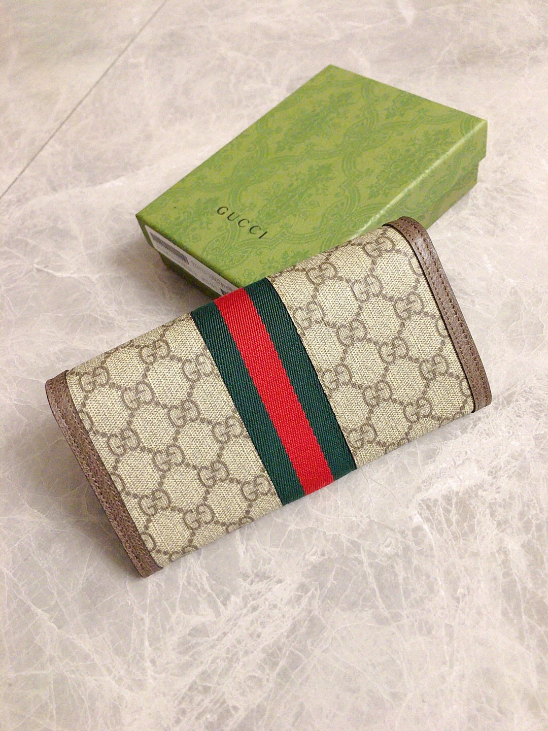 Gucci Ophidia GG Continental Wallet