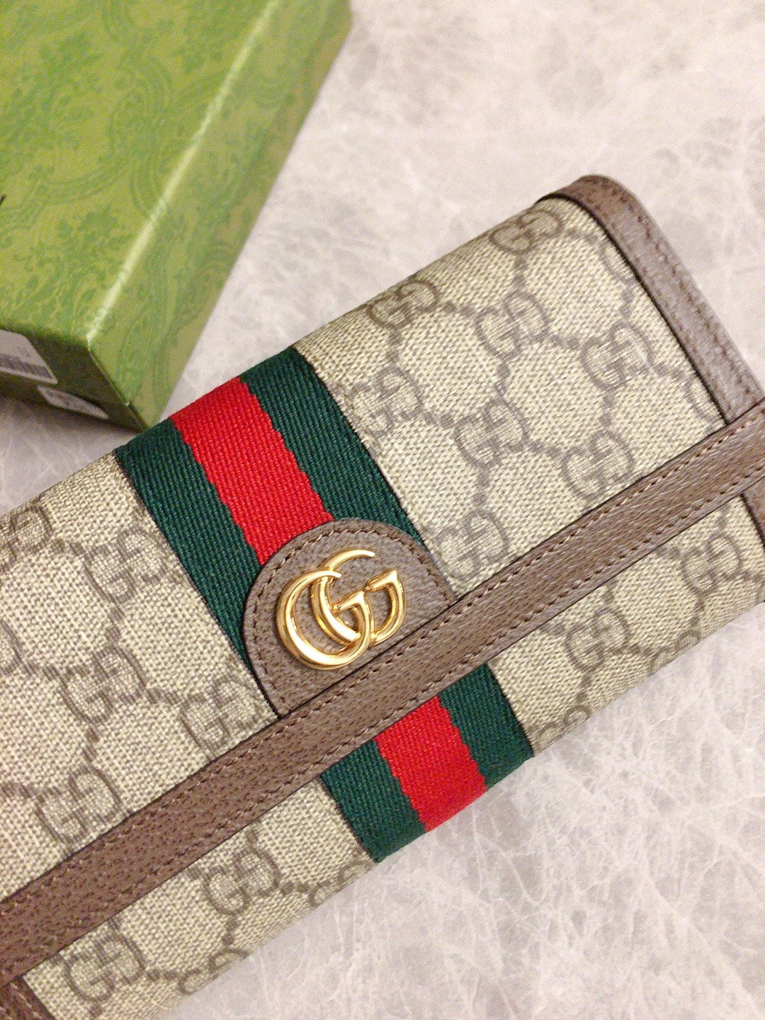 Gucci Ophidia GG Continental Wallet