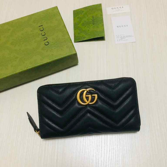 Gucci GG Marmont Zip Around Wallet