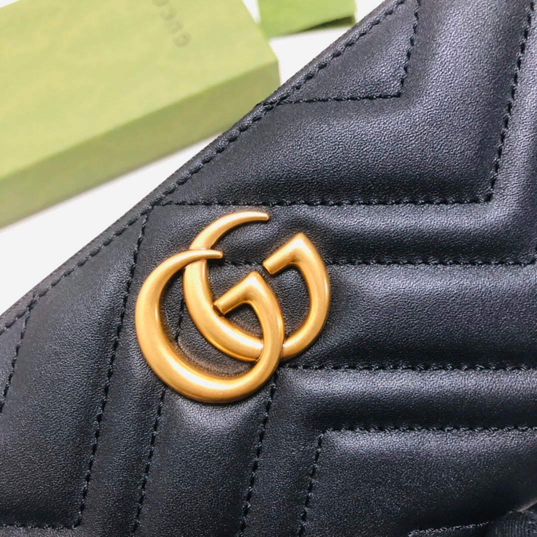 Gucci GG Marmont Zip Around Wallet