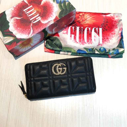 Gucci GG Marmont Zip Around Wallet