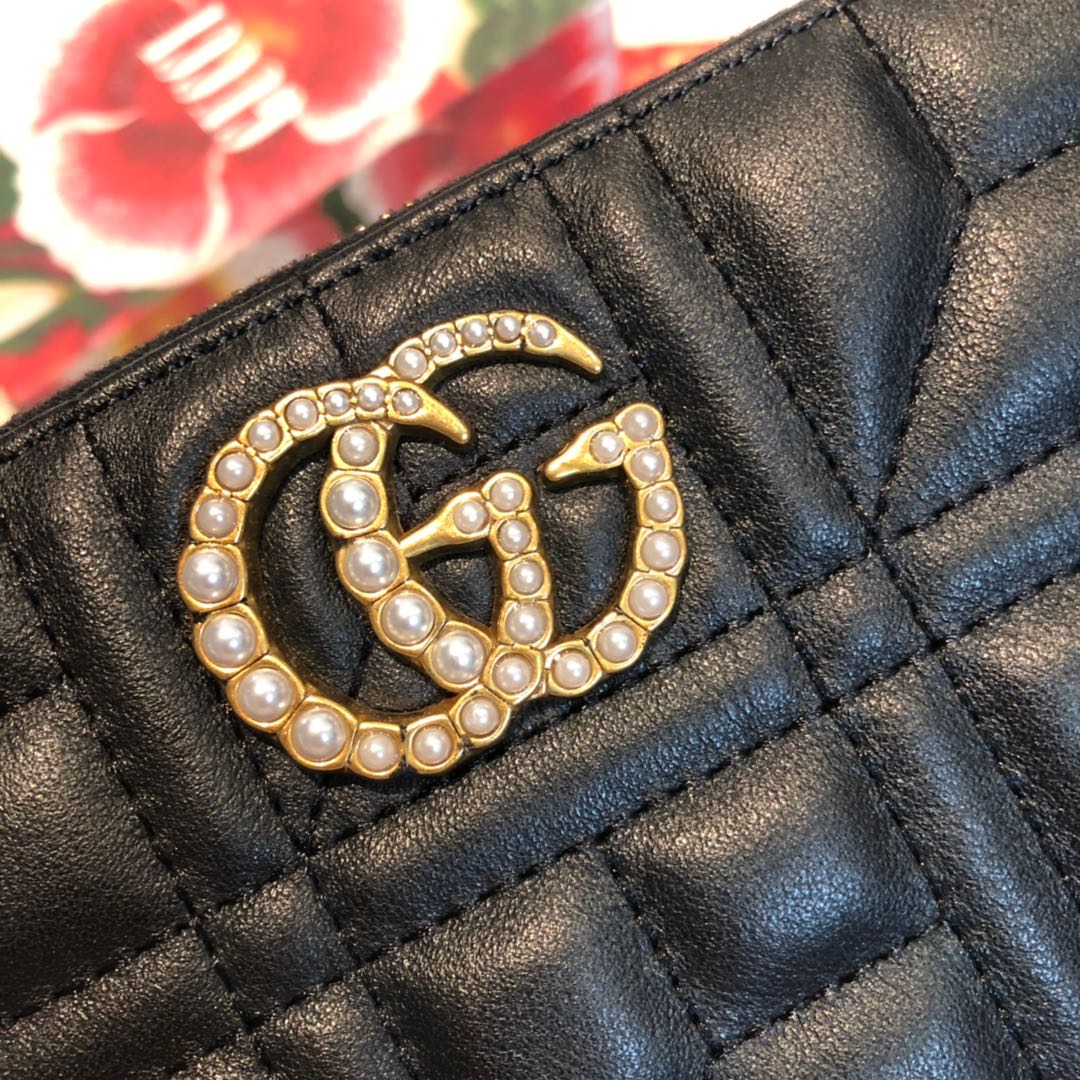 Gucci GG Marmont Zip Around Wallet