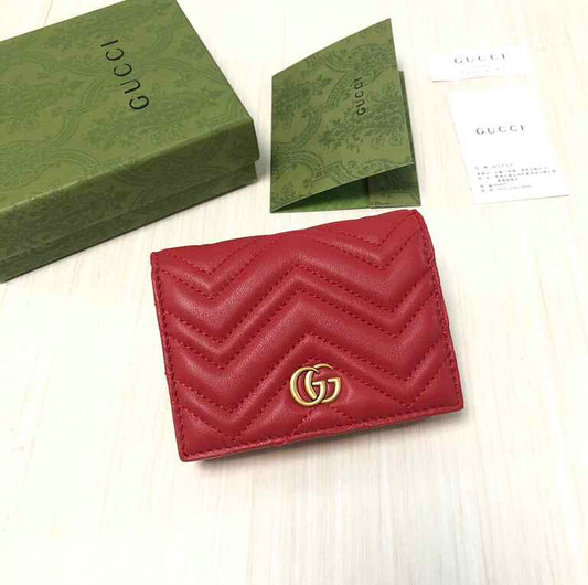 Gucci GG Marmont Card Case Wallet