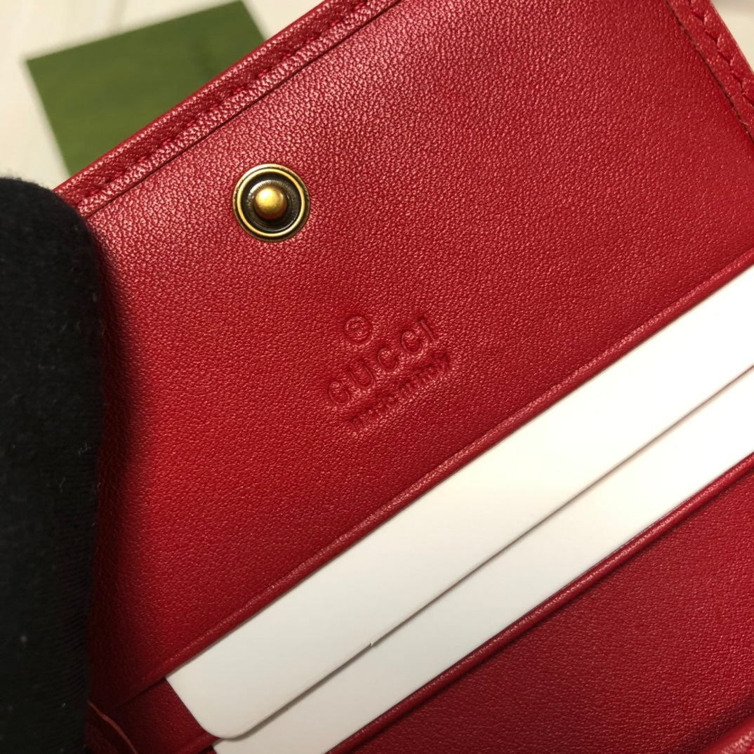 Gucci GG Marmont Card Case Wallet