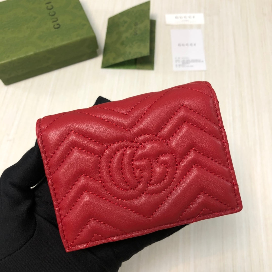 Gucci GG Marmont Card Case Wallet