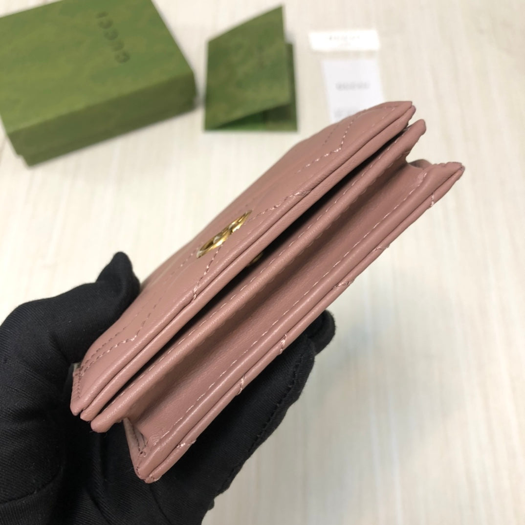 Gucci GG Marmont Card Case Wallet
