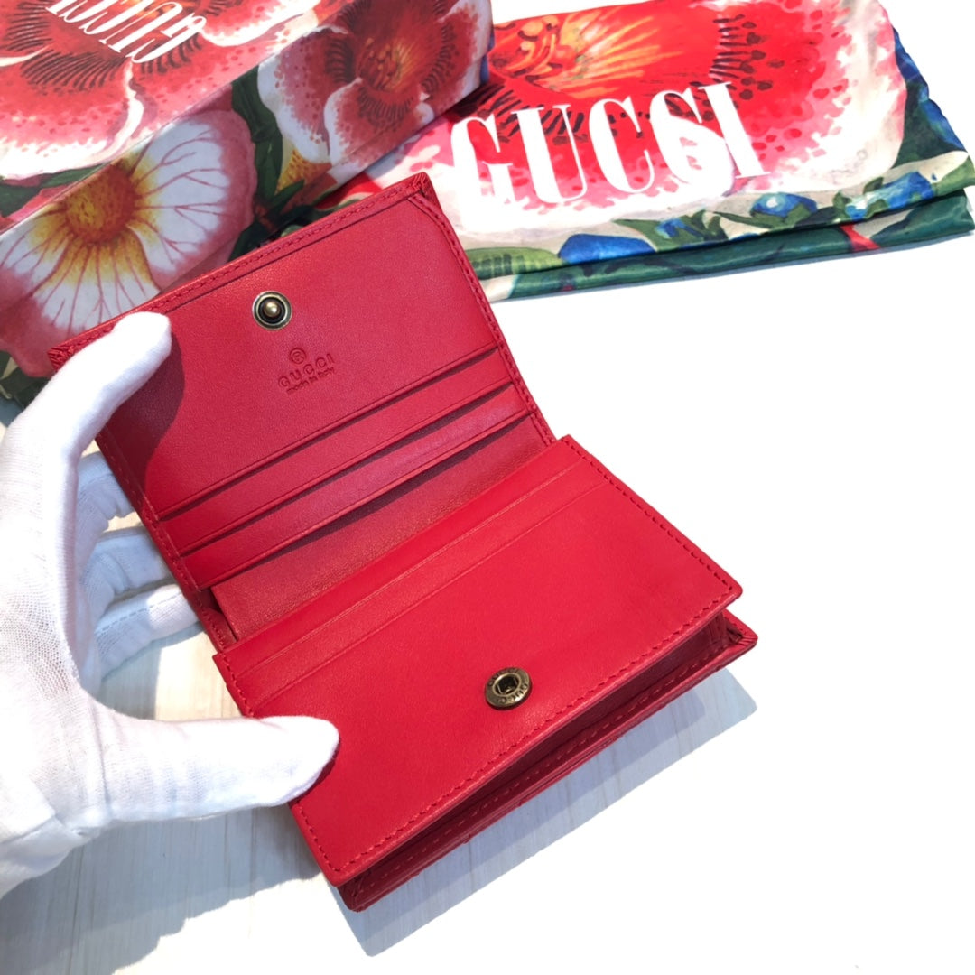 Gucci GG Marmont Card Case Wallet