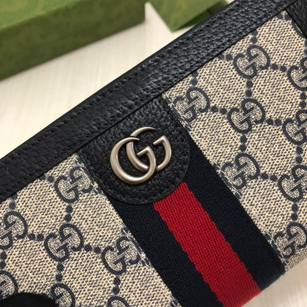 Gucci Ophidia GG Zip Around Wallet