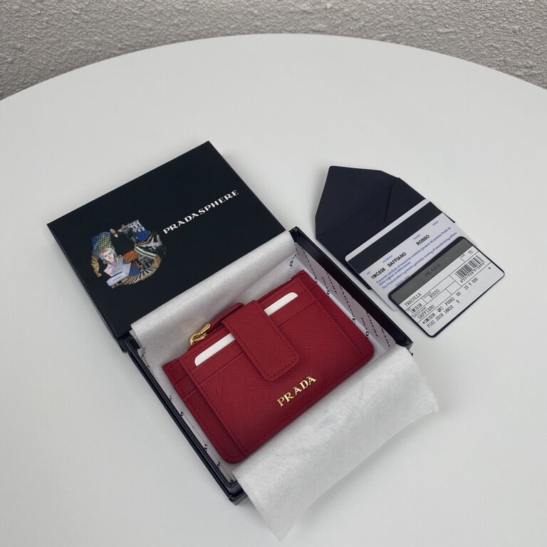Prada Leather Card Holder