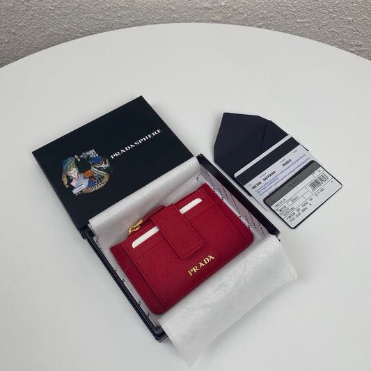 Prada Leather Card Holder
