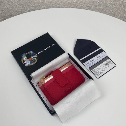 Prada Leather Card Holder