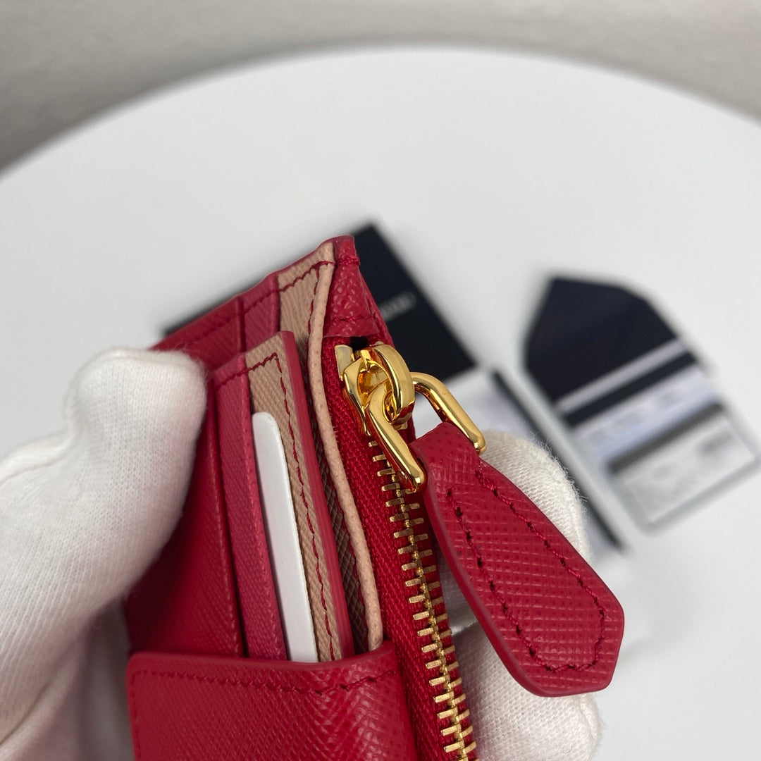 Prada Leather Card Holder