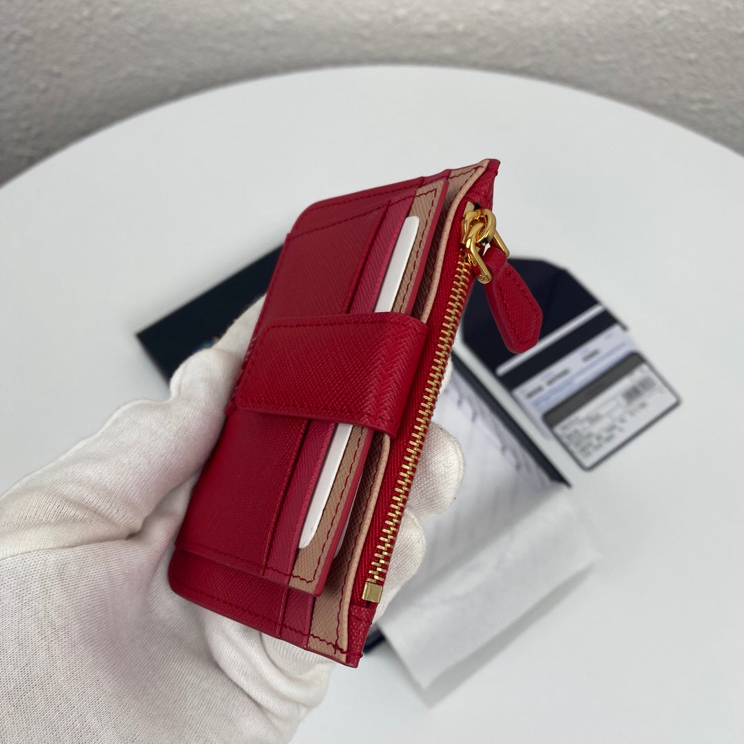 Prada Leather Card Holder