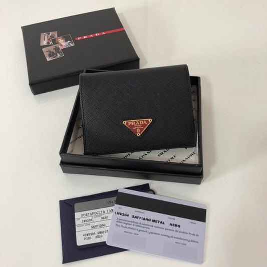 Prada Small Saffiano Leather Wallet