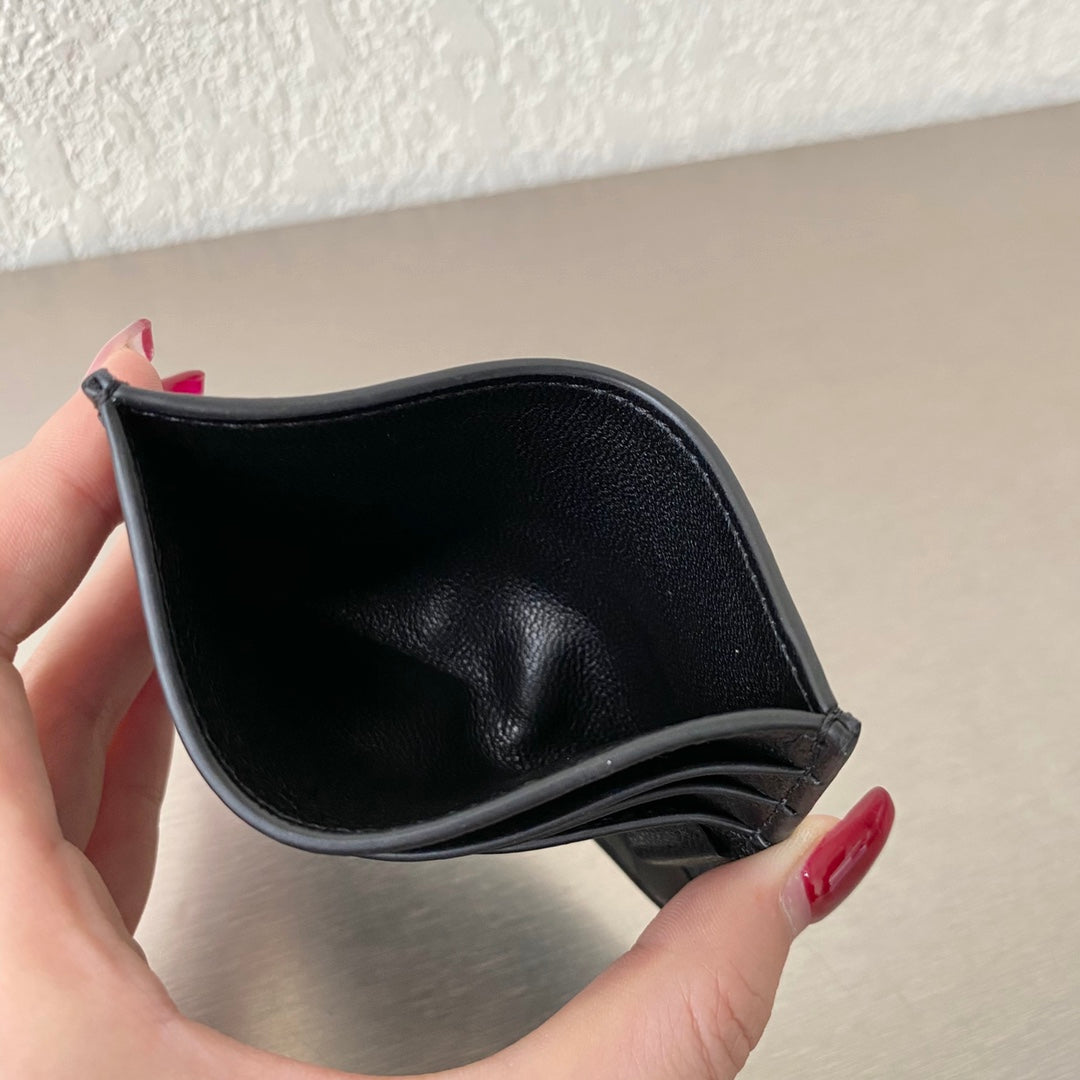 BV Intrecciato Credit Card Case