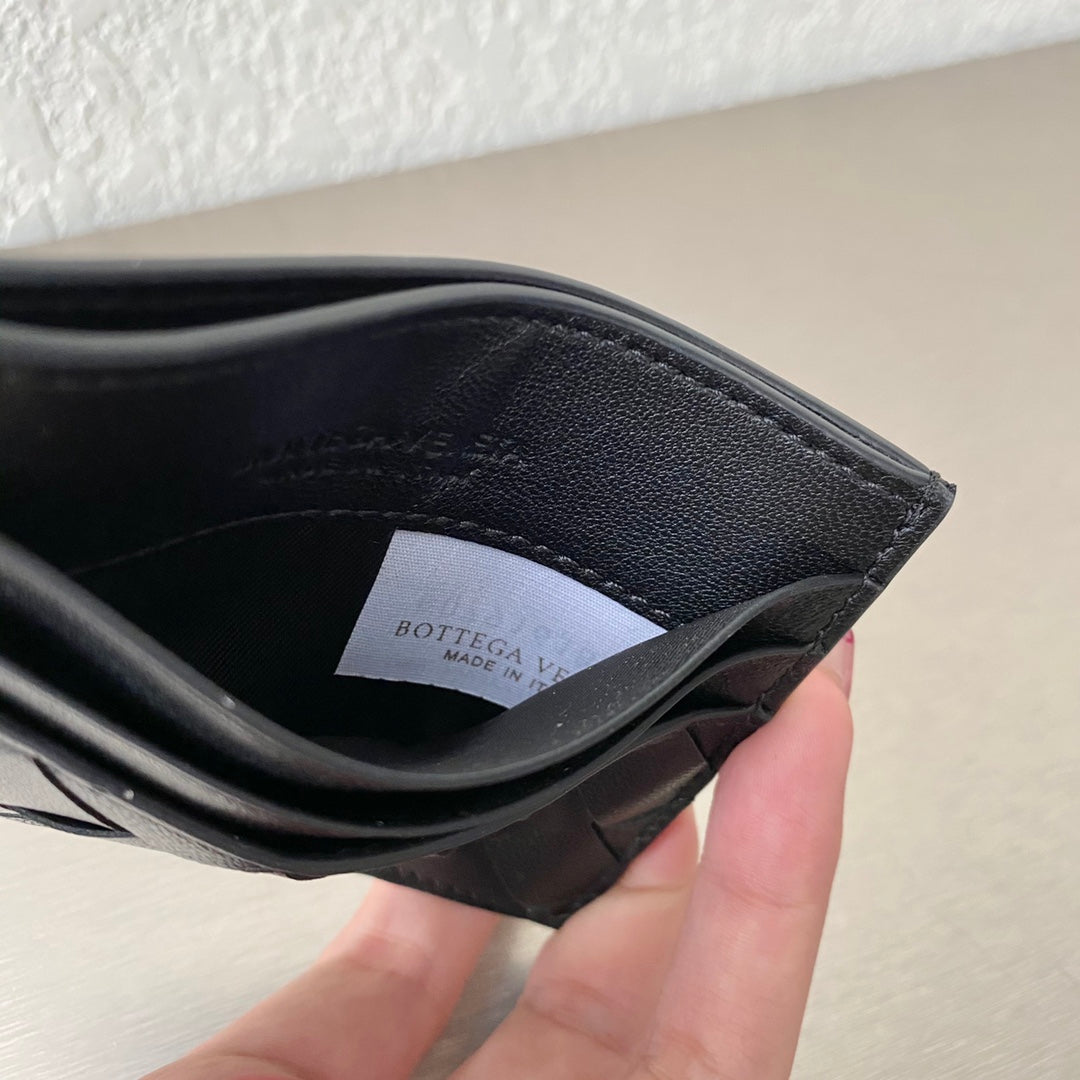 BV Intrecciato Credit Card Case