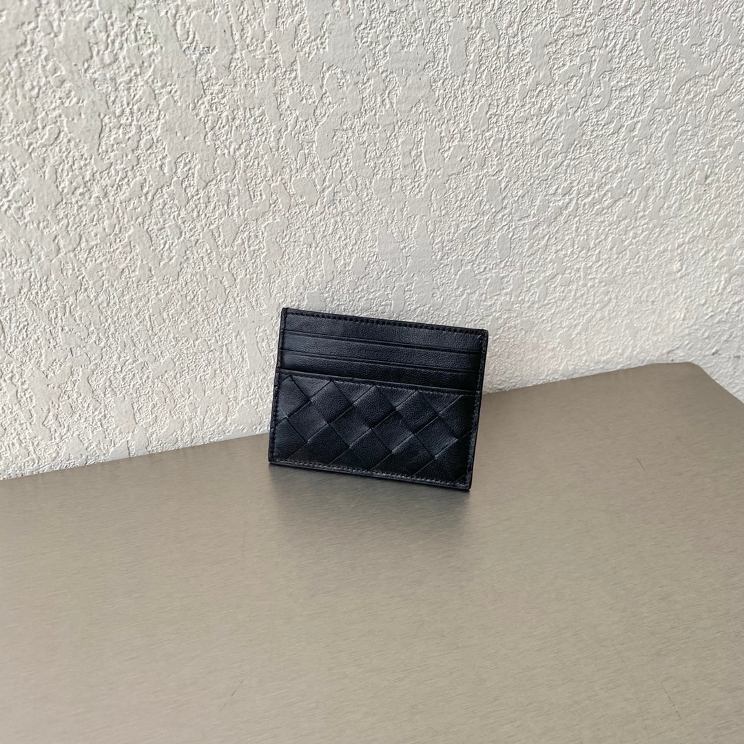 BV Intrecciato Credit Card Case
