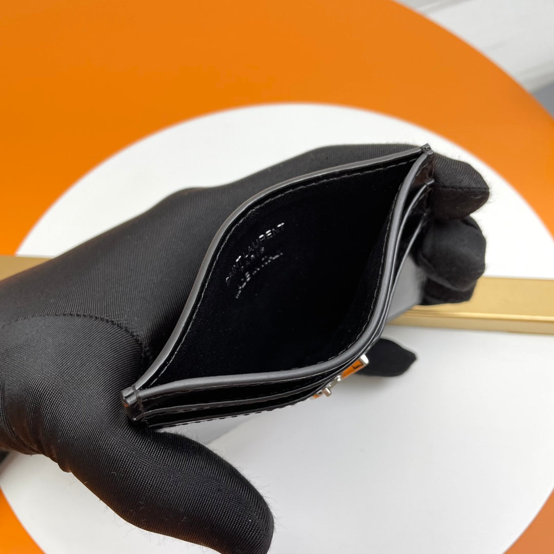 YSL Monogram Card Holder