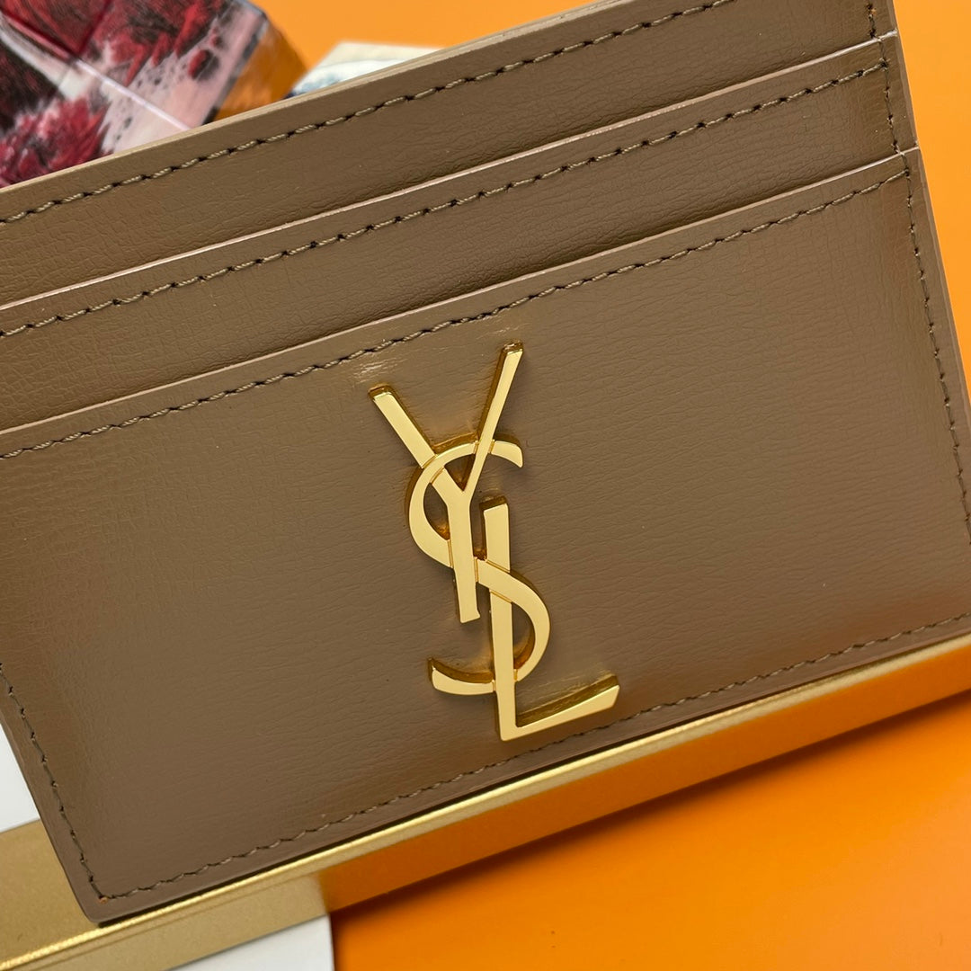 YSL Monogram Card Holder