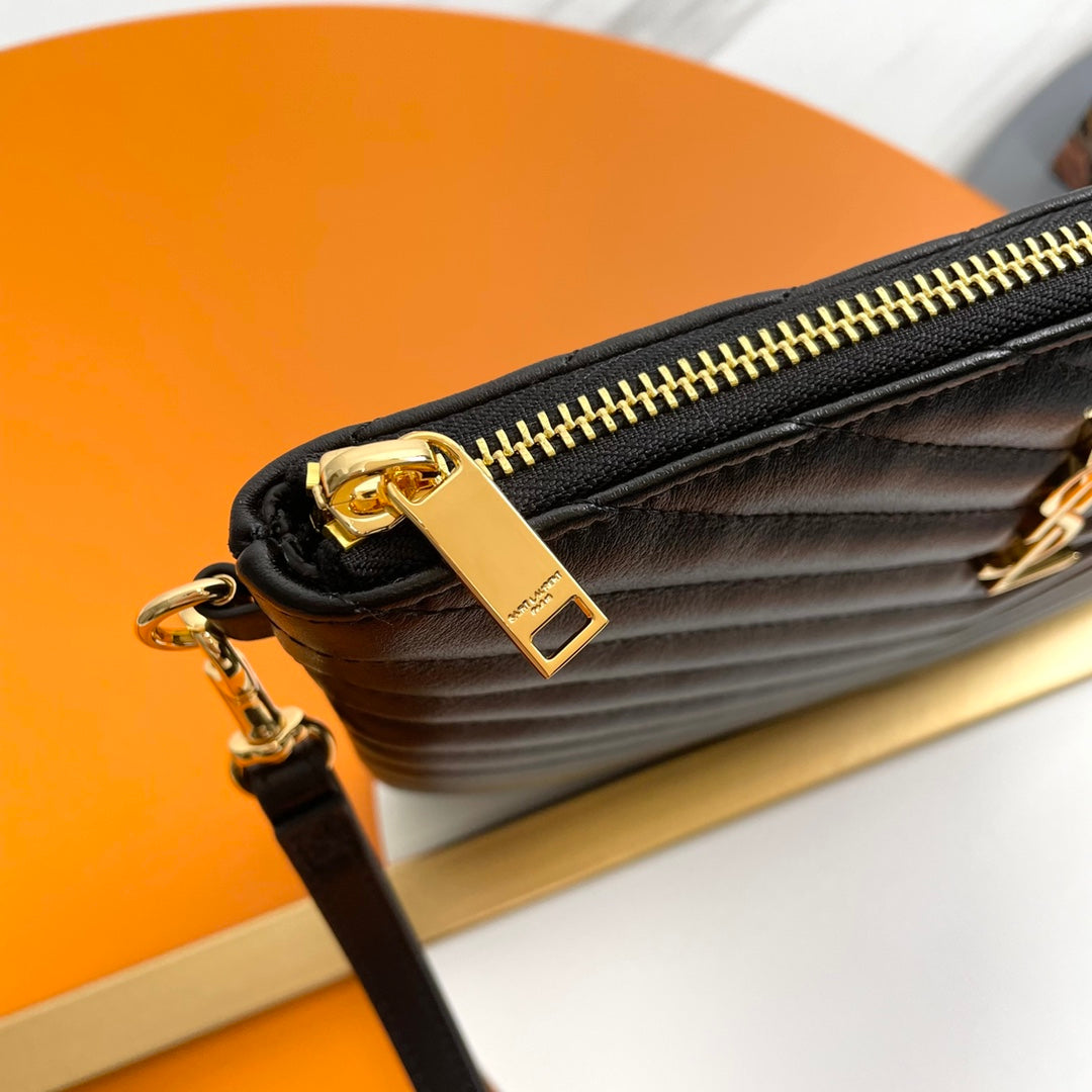 YSL Matelasse Strap Clutch Bag