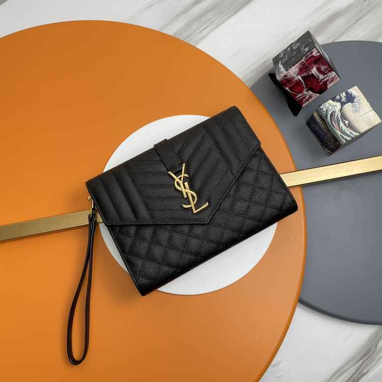 YSL Matelassé Flap Pouch