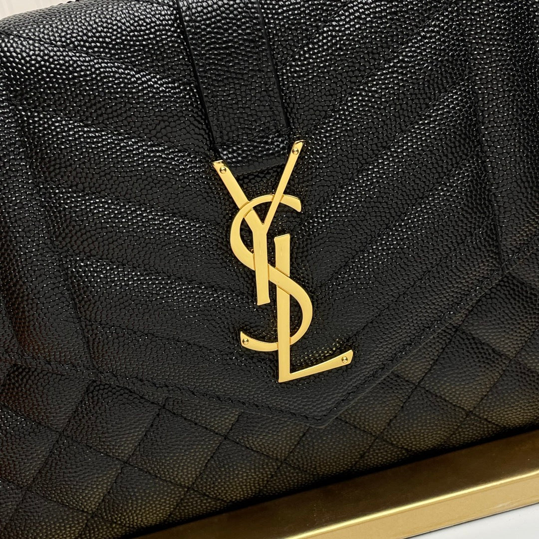 YSL Matelassé Flap Pouch