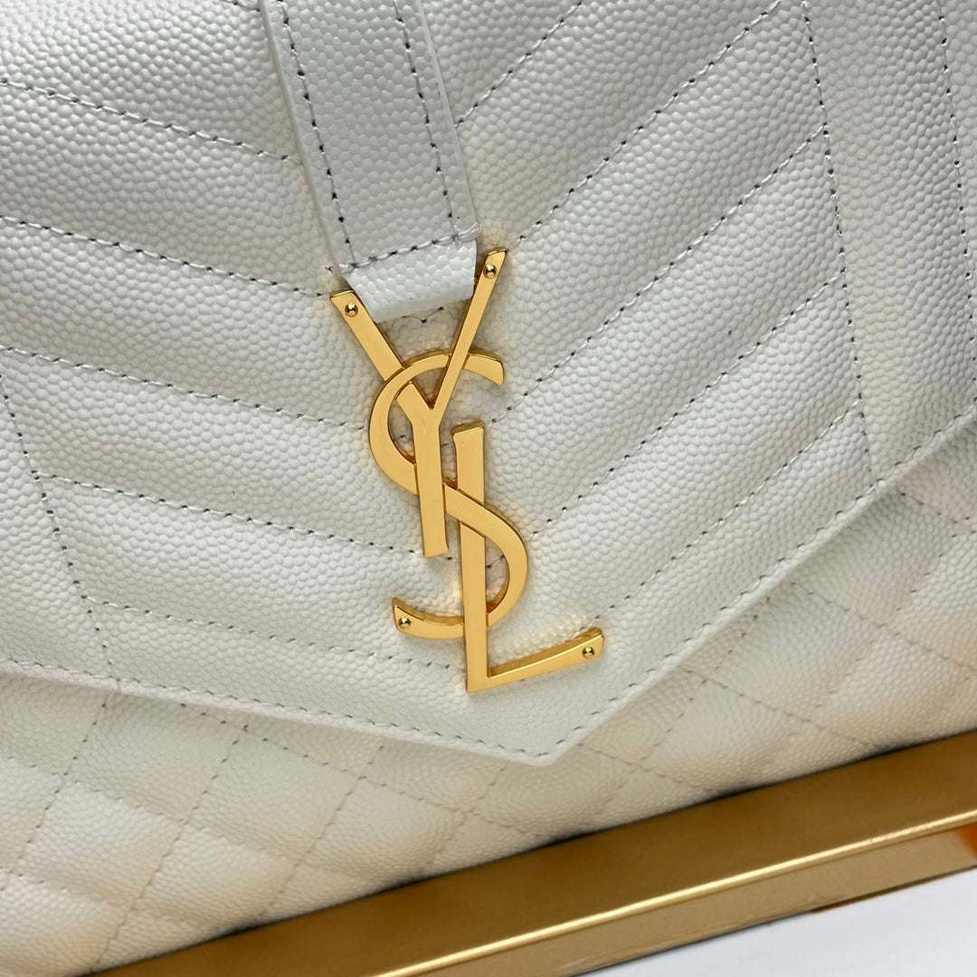 YSL Matelassé Flap Pouch
