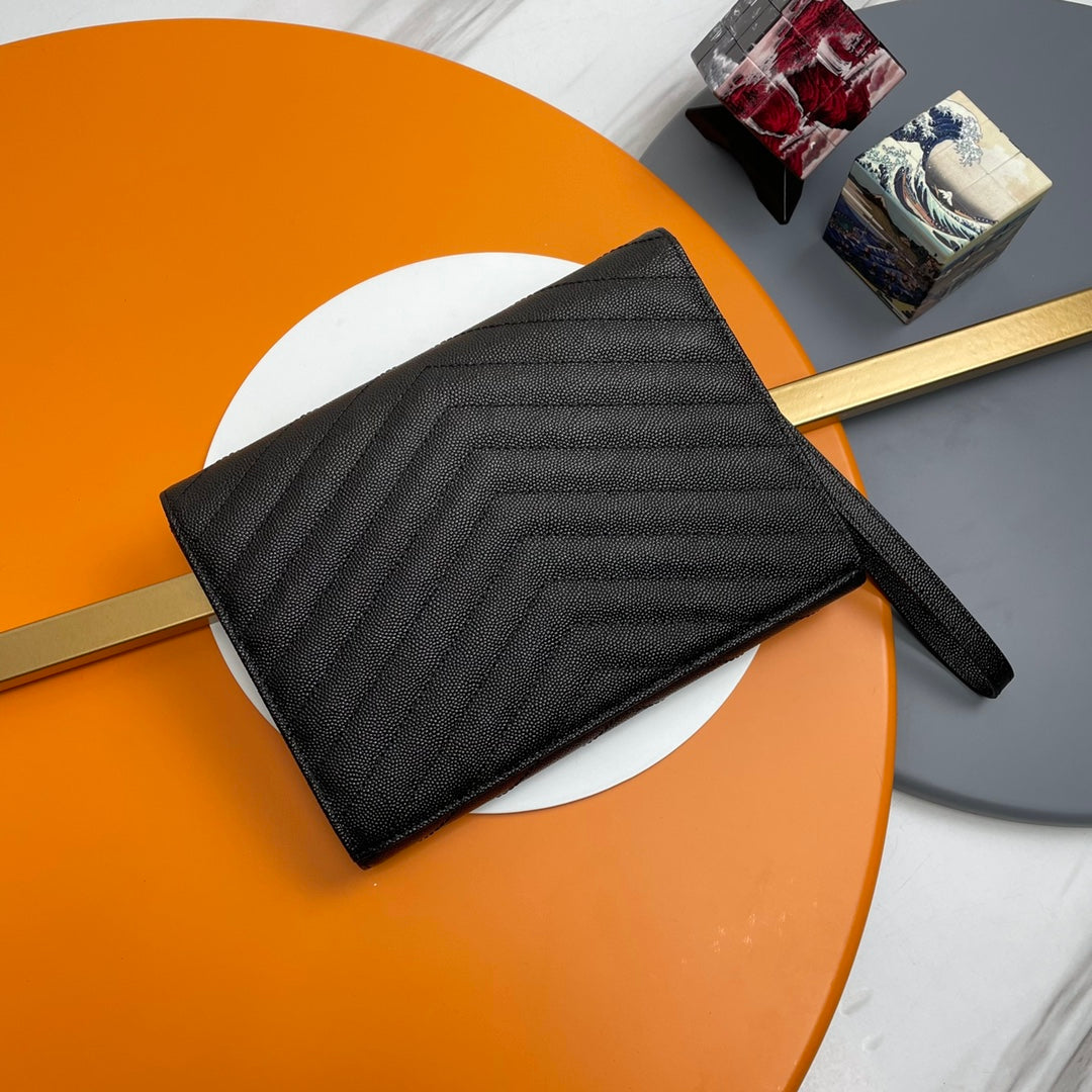 YSL Matelassé Flap Pouch