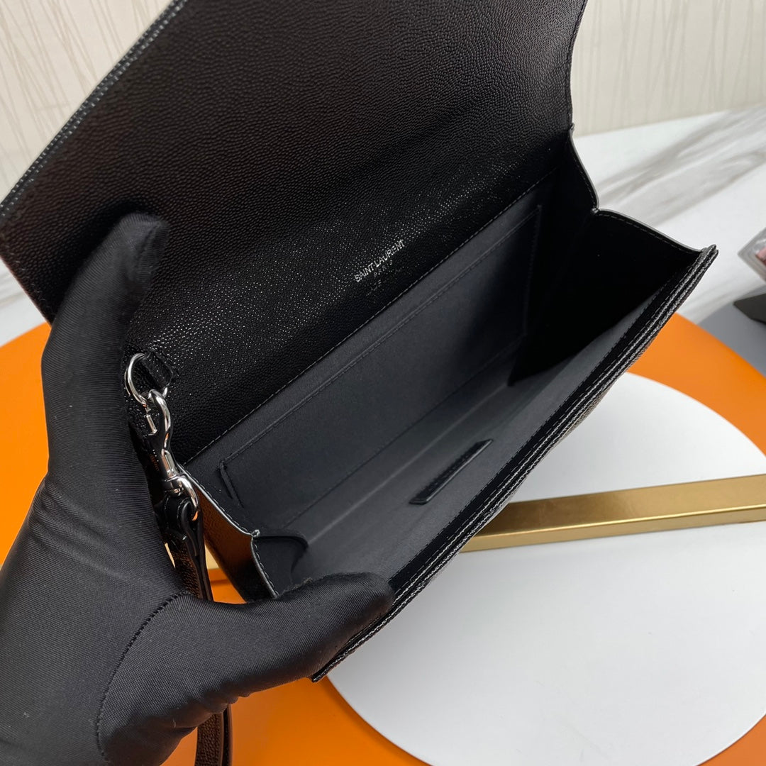 YSL Matelassé Flap Pouch