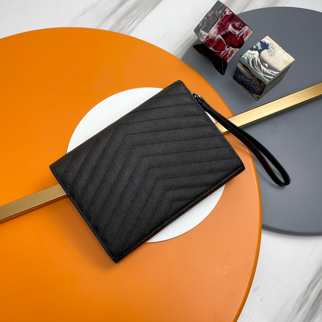 YSL Matelassé Flap Pouch