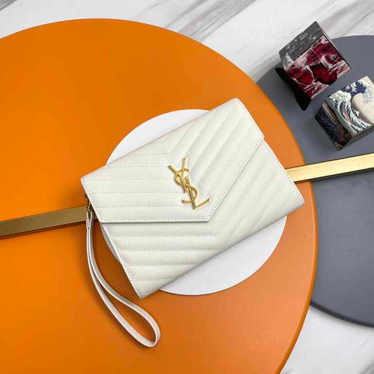 YSL Matelassé Flap Pouch