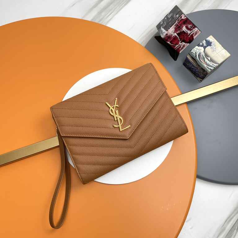 YSL Matelassé Flap Pouch