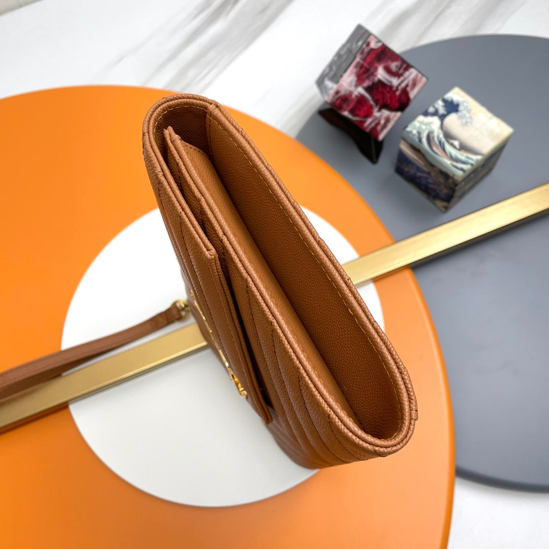 YSL Matelassé Flap Pouch