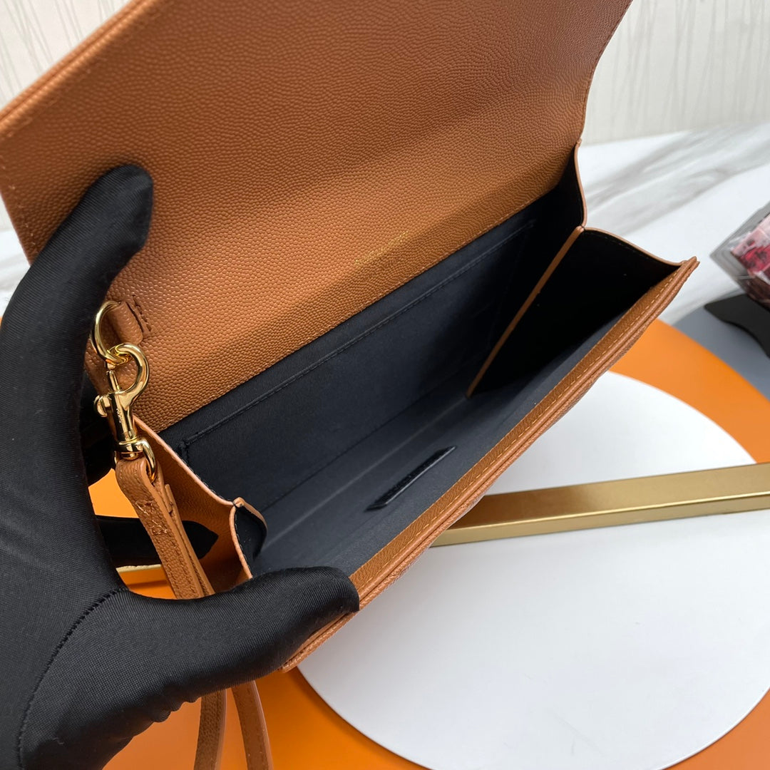 YSL Matelassé Flap Pouch